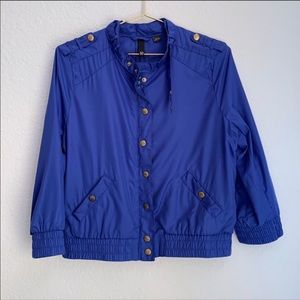 Divided Light Weight Blue Jacket